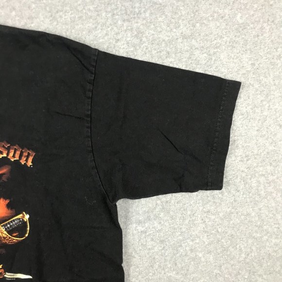 Harley Davidson T Shirt Mens M L Black Pirate Skull California Motorcycle - Picture 4 of 10